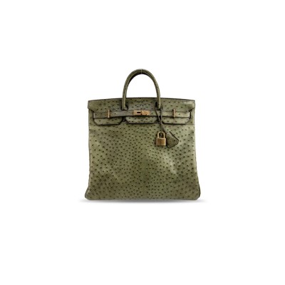 HERMÈS MASTER OSTRICH HAC BIRKIN 40 (43*41*24cm)